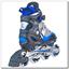 NH616A Nils Extreme BLUE Inline Skates