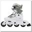 NJ2117A Nils Extreme BLACK Inline Skates